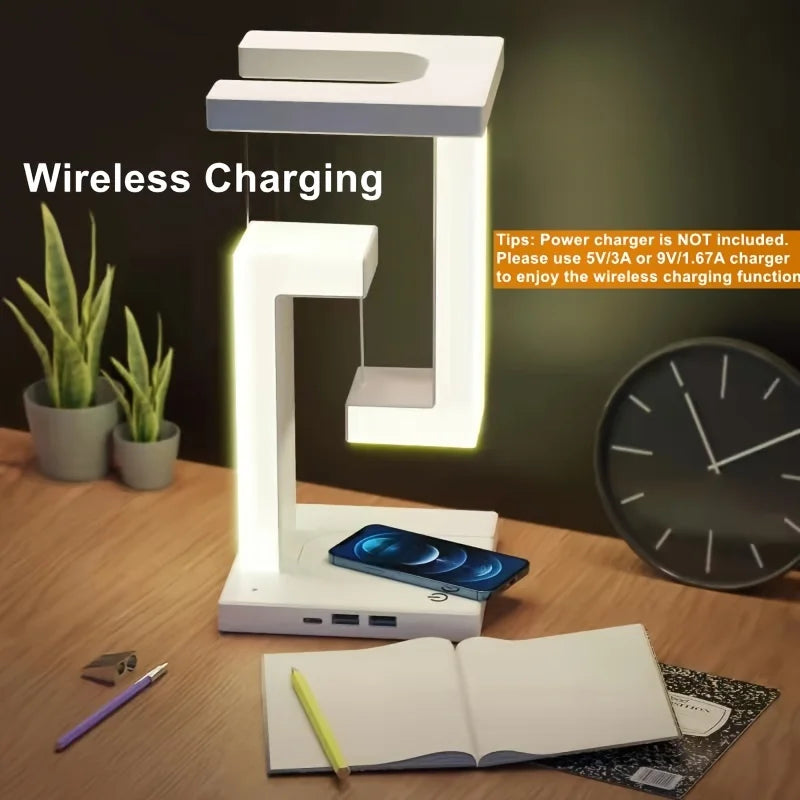 Upgrade Your Home Decor With This Innovative Wireless Charging LED Desk Lamp