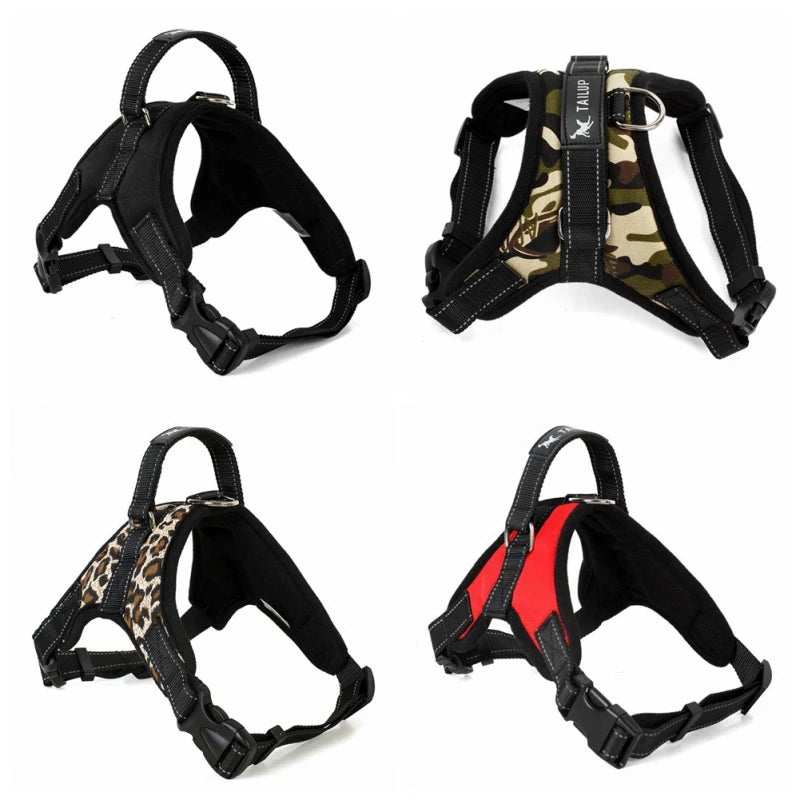 Adjustable Dog Harness Pet Large Dog Walk Out Harness Vest Collar Hand Strap for Small Medium Large Dogs Pets Supplies